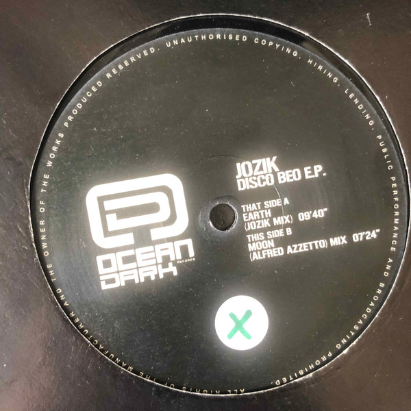 Jozik - Disco Beo E.P. | Ocean Dark (ODK036) - 2