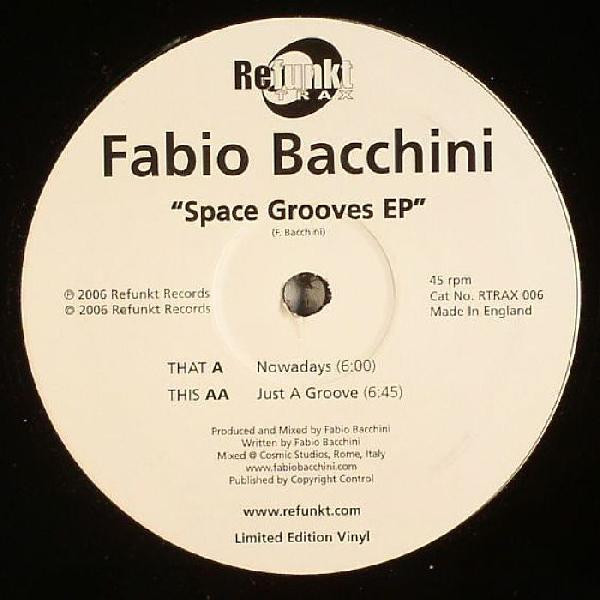 Fabio Bacchini - Space Grooves EP | Refunkt Trax (RTRAX 006) - main