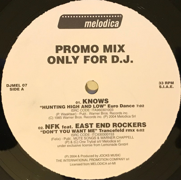 Various - Promo Mix Only For D.J. | Melodica (DJMEL 07) - main