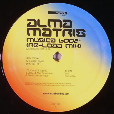 Alma Matris - Musica 6002 | Mantra Vibes (MTR2287)