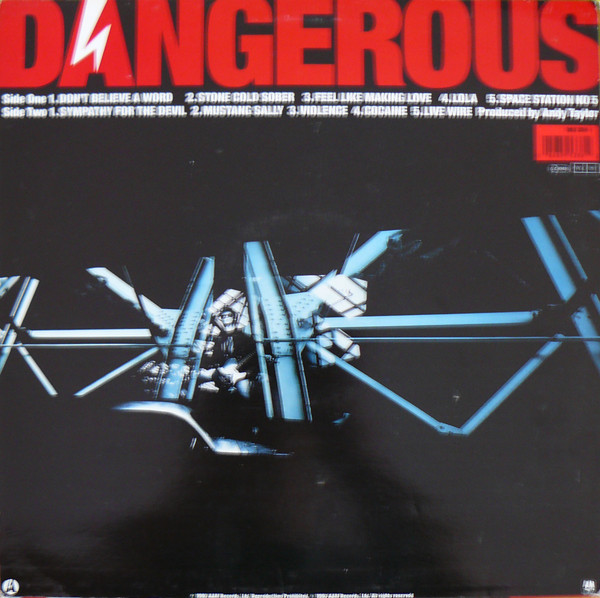 Andy Taylor - Dangerous | A&M Records (395 338-1) - 2 Andy Taylor - Dangerous | A&M Records (395 338-1) - 2