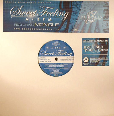 A-BPM Featuring Monique - Sweet Feeling | Behold Recordings (BR-07)