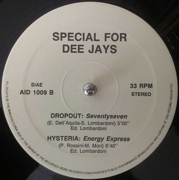 Various - Special For Dee Jays | Discomagic Records (AID 1009) - 2
