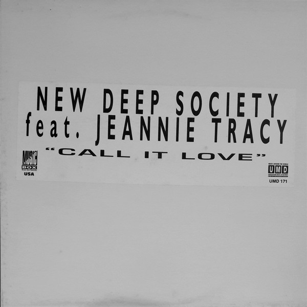 New Deep Society Feat. Jeannie Tracy - Call It Love | Underground Music Department (UMD) (UMD 171) - main