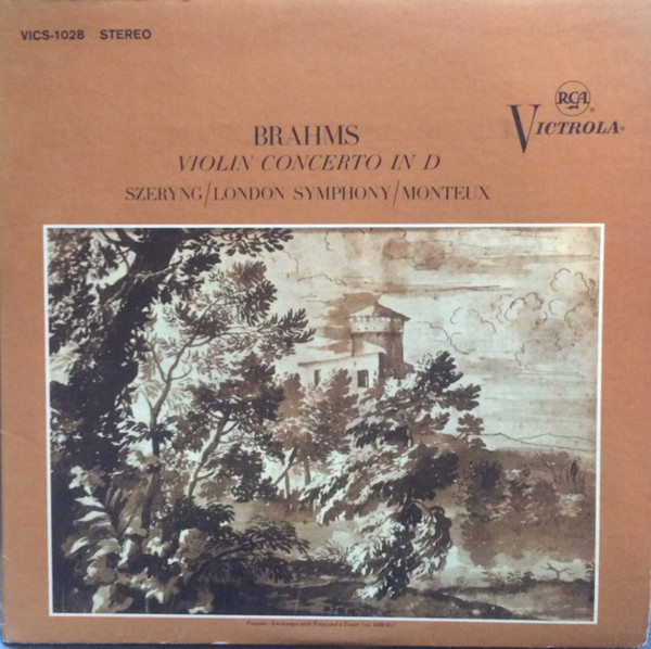 Brahms , Szeryng ∙ Monteux , London Symphony - Violin Concerto | RCA Victrola (VICS-1028)
