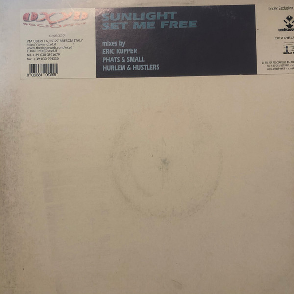 Sunlight - Set Me Free | Oxyd Records (OX5029)