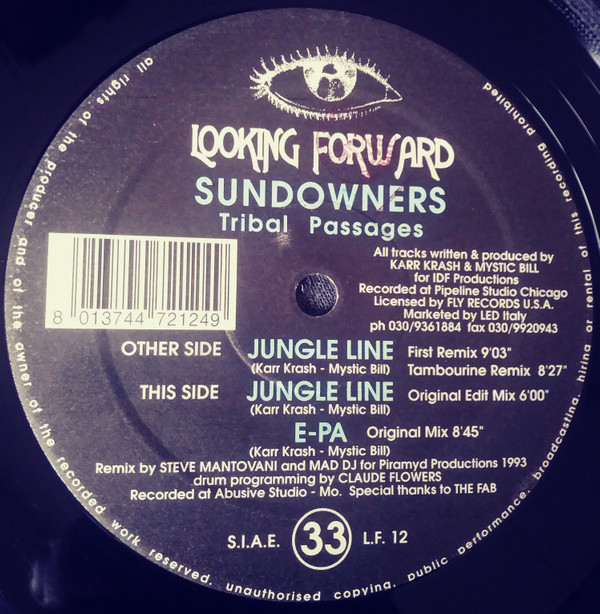 Sundowners - Tribal Passages | Looking Forward (L.F. 12)