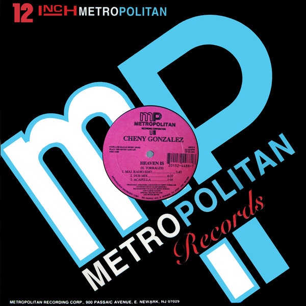 Cheny Gonzalez - Heaven Is | Metropolitan Recording Corporation (MRC 4488)