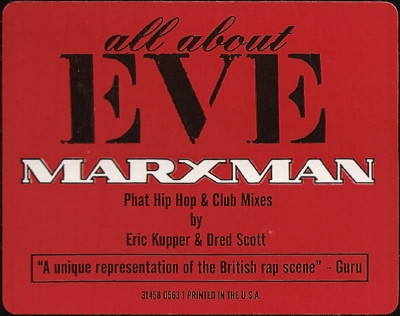 Marxman - All About Eve | A&M Records (31458 0563 1) - 3 Marxman - All About Eve | A&M Records (31458 0563 1) - 3