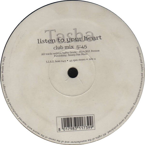 Tasha - Listen To Your Heart | House Of Music (HOM 043) - 3 Tasha - Listen To Your Heart | House Of Music (HOM 043) - 3