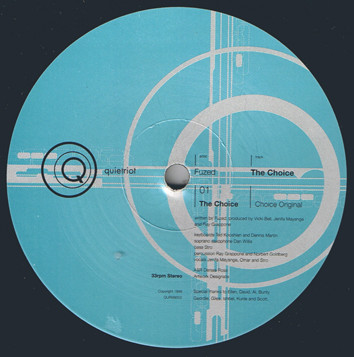 Fuzed - The Choice | Quiet Riot (QURI 9902) - main