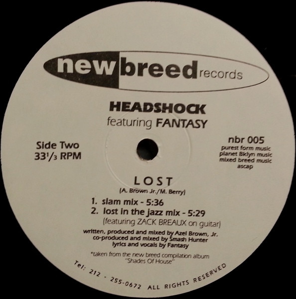 Headshock Featuring Fantasy - Lost | New Breed (nbr 005) - 3 Headshock Featuring Fantasy - Lost | New Breed (nbr 005) - 3