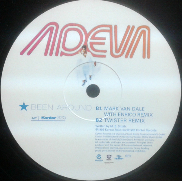 Adeva - Been Around | Kontor Records (Kontor025) - 5