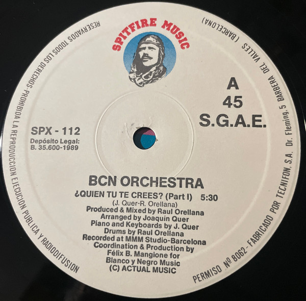 BCN Orchestra - ¿Quien Tu Te Crees? | Spitfire Music (SPX - 112) - 4