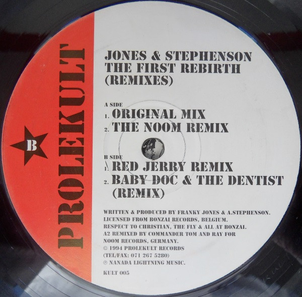 Jones & Stephenson - The First Rebirth (Remixes) | Prolekult (KULT 005)