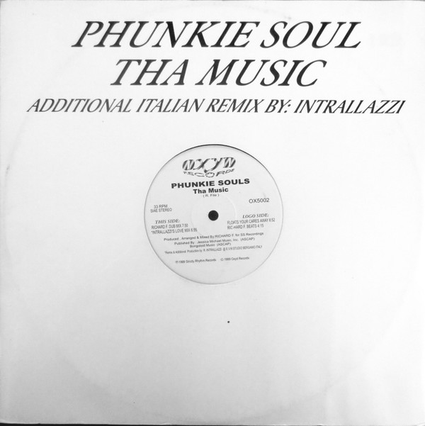 Phunkie Souls - Tha Music | Oxyd Records (OX5002) - main Phunkie Souls - Tha Music | Oxyd Records (OX5002) - main