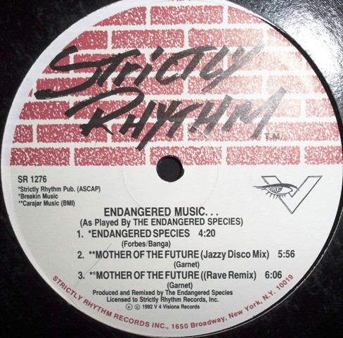 Endangered Species - Endangered Music... | Strictly Rhythm (SR 1276) - 2