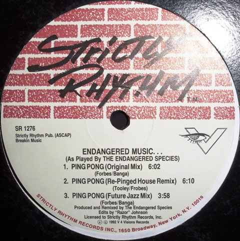 Endangered Species - Endangered Music... | Strictly Rhythm (SR 1276)