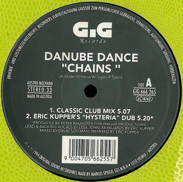 Danube Dance - Chains | GiG Records (GIG 666 265) - 3