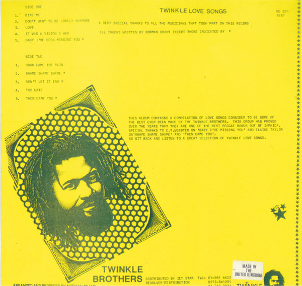 Twinkle Brothers - Twinkle Love Songs | Twinkle Music (NG 507) - 2