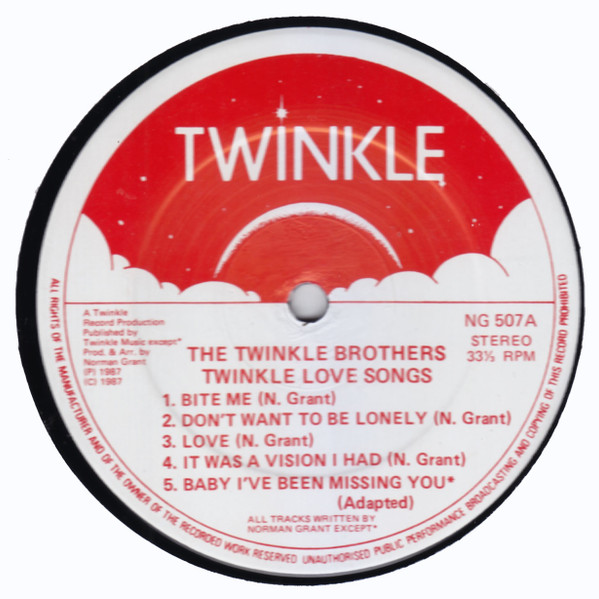 Twinkle Brothers - Twinkle Love Songs | Twinkle Music (NG 507) - 3