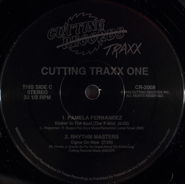 Various - Cutting Traxx One | Cutting Traxx (CR-2008) - 5