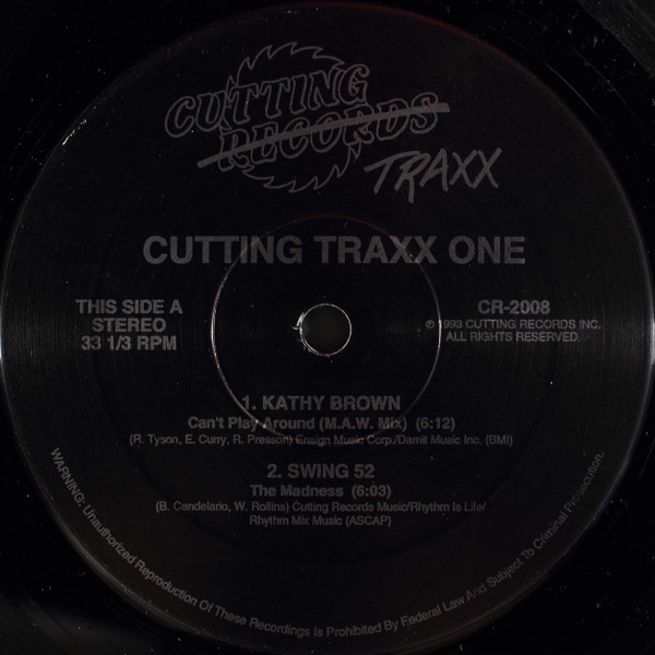 Various - Cutting Traxx One | Cutting Traxx (CR-2008) - 3