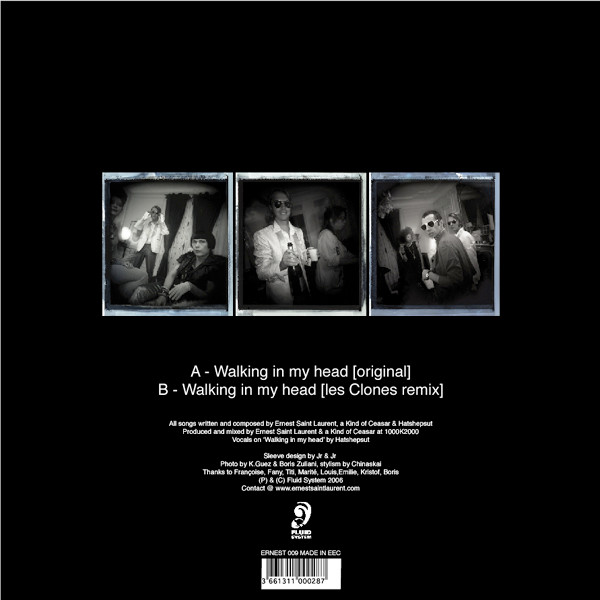 Ernest Saint Laurent & A Kind Of Ceasar - Walking In My Head | Fluid System (ERNEST 009) - 2 Ernest Saint Laurent & A Kind Of Ceasar - Walking In My Head | Fluid System (ERNEST 009) - 2
