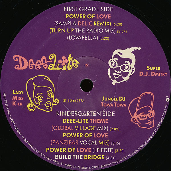 Deee-Lite - Power Of Love | Elektra (0-66592)