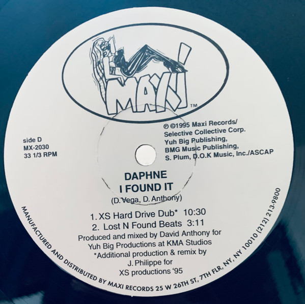Daphne - I Found It | Maxi Records (MX-2030) - 7 Daphne - I Found It | Maxi Records (MX-2030) - 7