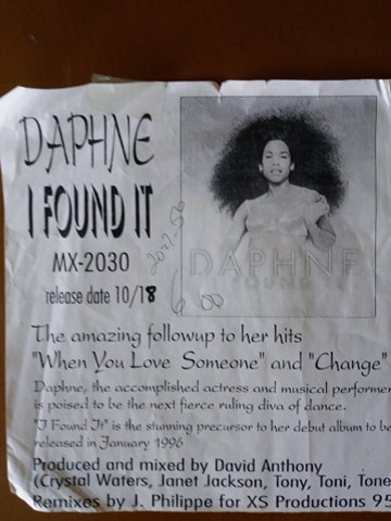 Daphne - I Found It | Maxi Records (MX-2030) - 3 Daphne - I Found It | Maxi Records (MX-2030) - 3
