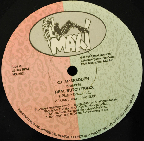 CL McSpadden - Real Butch Traxx | Maxi Records (MX-2026) - 3