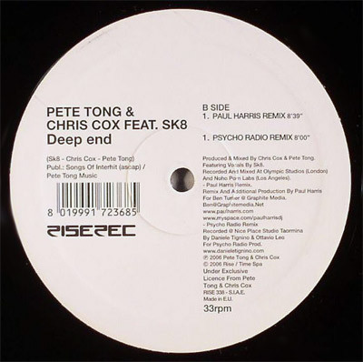Pete Tong & Chris Cox - Deep End | Rise (RISE 338) - 2 Pete Tong & Chris Cox - Deep End | Rise (RISE 338) - 2