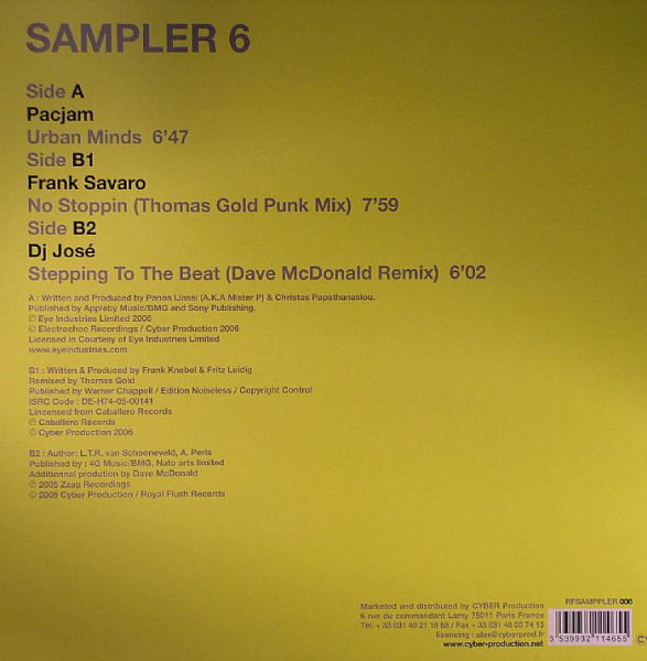 Various - Sampler 6 | Royal Flush Records (RFSampler 006) - 2 Various - Sampler 6 | Royal Flush Records (RFSampler 006) - 2