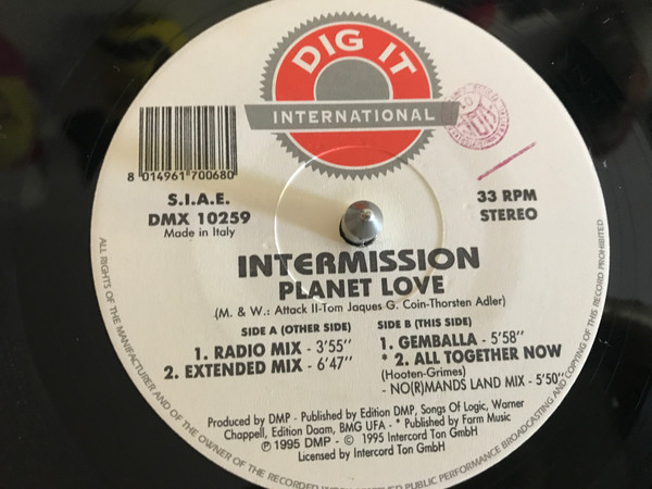 Intermission - Planet Love | Dig It International (DMX 10259) - main Intermission - Planet Love | Dig It International (DMX 10259) - main