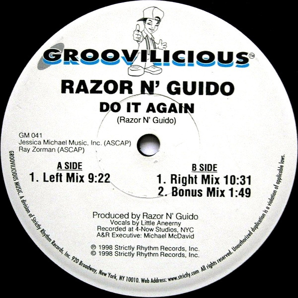 Razor N' Guido - Do It Again | Groovilicious (GM 041)