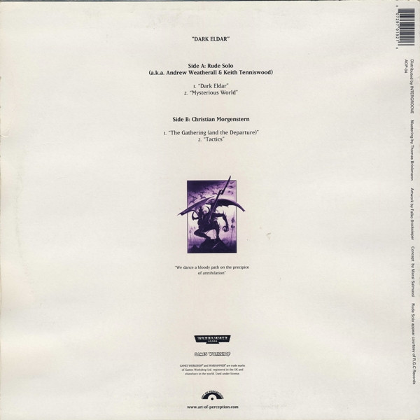 Rude Solo & Christian Morgenstern - Dark Eldar | Art Of Perception (AOP-04) - 2 Rude Solo & Christian Morgenstern - Dark Eldar | Art Of Perception (AOP-04) - 2