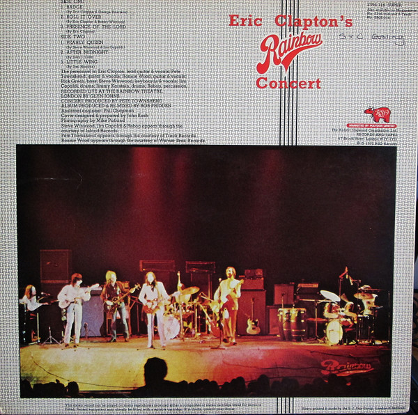 Eric Clapton's Rainbow Concert