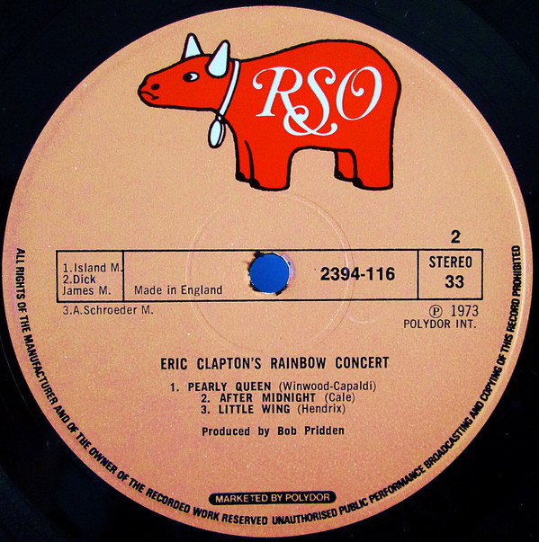 Eric Clapton's Rainbow Concert
