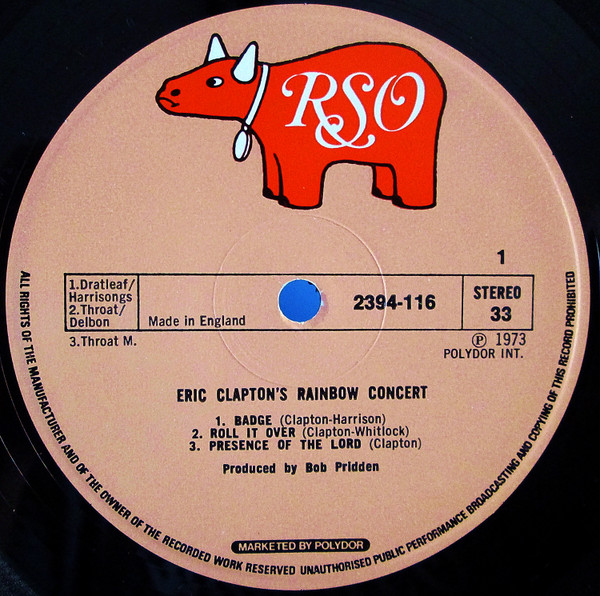 Eric Clapton's Rainbow Concert