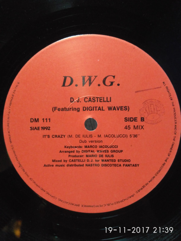 DJ Castelli - It's Crazy | D.W.G. (DM111) - main