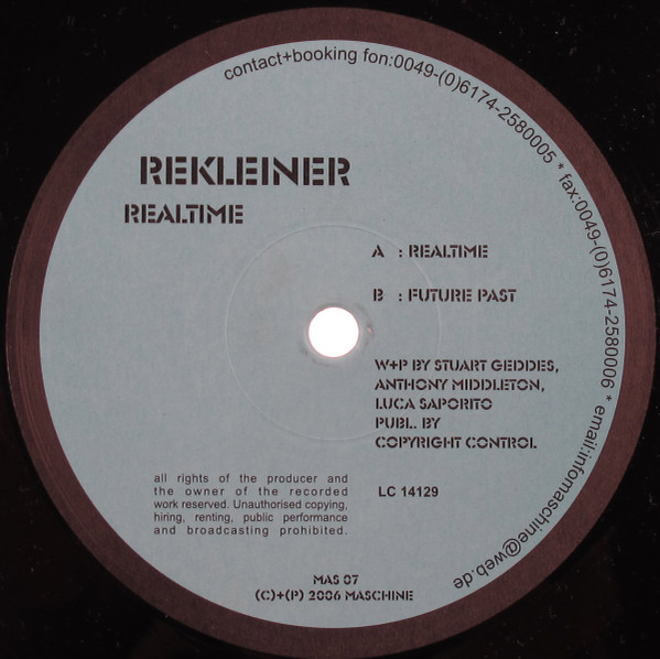 Rekleiner - Realtime | Maschine (MAS 07) - 3