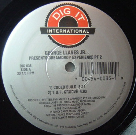 George Llanes Jr. - Dreamdrop Experience Pt 2 | Dig It International (DIG 035) - main