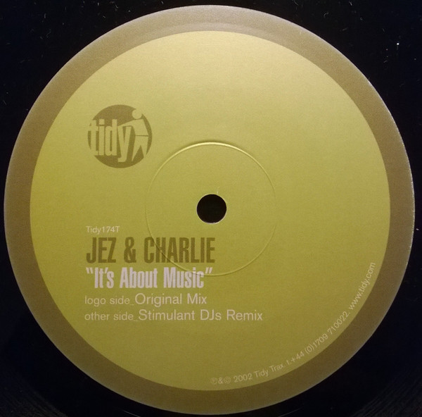 Jez & Charlie - It's About Music | Tidy Trax (Tidy174T) - 4
