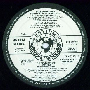 The Beatmasters - Rok Da House | Rhythm King (INT 127.811) - 4 The Beatmasters - Rok Da House | Rhythm King (INT 127.811) - 4
