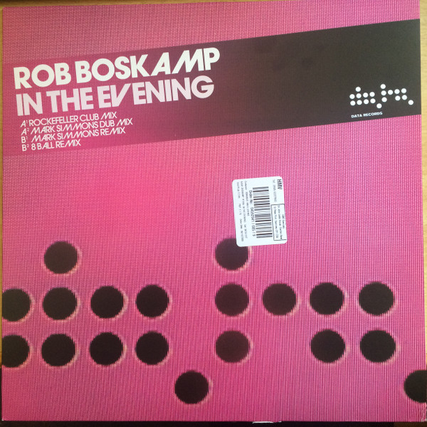 Rob Boskamp - In The Evening | Data Records (DATA112T) - main Rob Boskamp - In The Evening | Data Records (DATA112T) - main