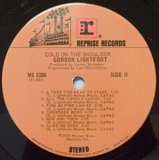 Cold On The Shoulder