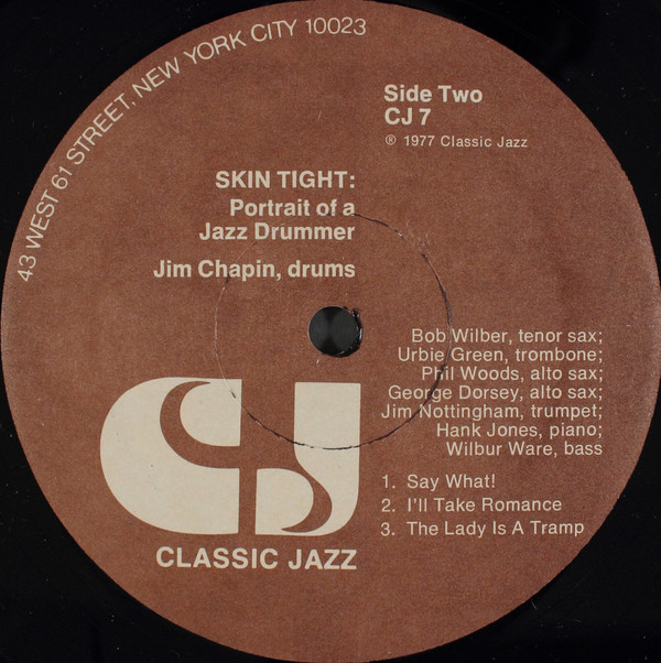 Profile Of A Jazz Drummer: Skin Tight