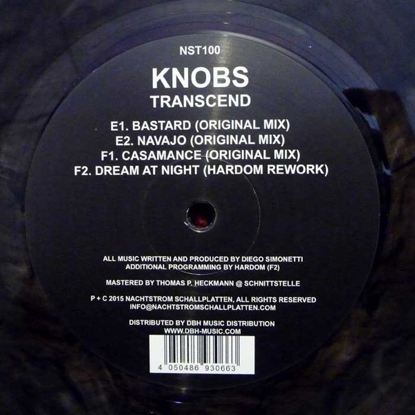 Knobs - Transcend | Nachtstrom Schallplatten (NST100) - 2 Knobs - Transcend | Nachtstrom Schallplatten (NST100) - 2