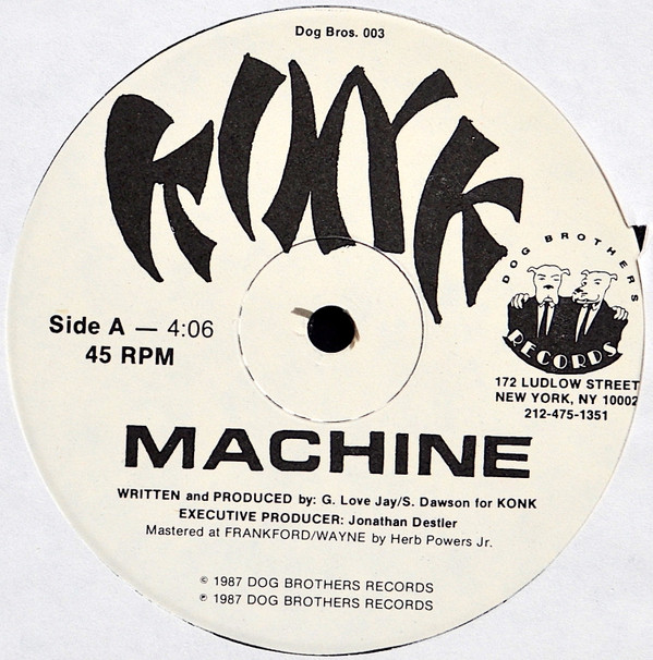 Konk - Machine | Dog Brothers Records (Dog Bros. 003) - 2